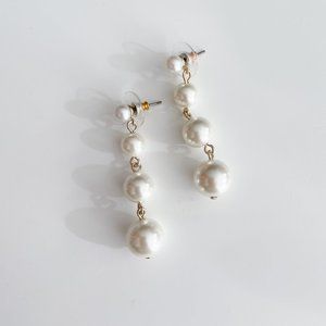 J. Crew Factory Pearl Drop Earrings